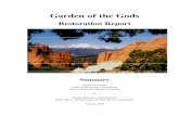 Garden of the Gods - Trail Restoration and Environmental ... · PDF fileThe Garden of the Gods is a unique natural, ... The establishment of exotic, non-native plants threaten the
