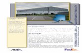 FEDERAL EXPRESS AIRCRAFT MAINTENANCE … Files/PFS_FedEx.pdf · FEDERAL EXPRESS AIRCRAFT MAINTENANCE FACILITY TED STEVENS ANCHORAGE INTERNATIONAL AIRPORT CURRENT STATUS ... FedEx
