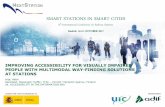 SMART STATIONS IN SMART CITIESnextstation2017.com/speakers/3B-1_Arja Aalto_Improving...accessibility challenges particularly with the signage system for visually impaired and blind