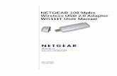 NETGEAR 108 Mpbs Wireless USB 2.0 Adapter WG111T · PDF fileNETGEAR, Inc. izjavlja, da je ta NETGEAR 108 Mbps Wireless USB 2.0 Adapter ... The NETGEAR® 108 Mpbs Wireless USB 2.0 Adapter