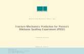 Fracture Mechanics Prediction for Posiva’s Olkiluoto Spalling · PDF file · 2011-12-08Fracture Mechanics Prediction for Posiva’s Olkiluoto Spalling Experiment ... Spalling Experiment),