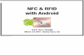 NFC & RFID with Android - todbot.comtodbot.com/blog/wp-content/uploads/2011/04/nfc_rfid_on_android...NFC & RFID with Android Tod E. Kurt, ThingM Where 2.0 2011, Santa Clara, CA Thursday,