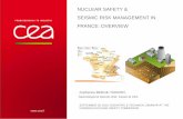NUCLEAR SAFETY & SEISMIC RISK MANAGEMENT IN FRANCE: · PDF fileNUCLEAR SAFETY & SEISMIC RISK MANAGEMENT IN FRANCE: ... • Seismic inputs from a PSHA study, 3D accelerograms ... New