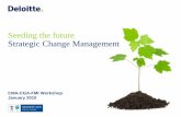 Seeding the future Strategic Change Management - fmi* · PDF fileSeeding the future Strategic Change Management CMA-CGA-FMI Workshop January 2010