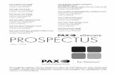 PROSPECTUS - Pax World Fundspaxworld.com/assets/pdfs/general-documents/pax_world_prospectus.pdfThe prospectus explains what you should know about the funds before you invest. Please