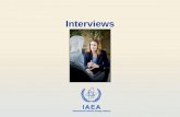 Interviews - GNSSN Home Interviews.pdf•Timing the interviews ... interview) • Indirect questions ... • Everyone’s story is as important –in cultural analysis we are