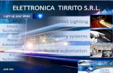 ELETTRONICA TIRRITO S.R.L. · PDF fileto control the charge of the batteries in a solar ... thanks to the integration of electroncs and computing, ... extnded to various areas such