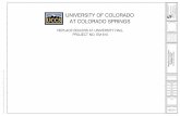 C AT COLORADO · PDF fileuniversity of colorado colorado springs university hall boiler replacement 10120 09/27/10 tbs djs tbs cover g0.01 university of colorado at colorado springs
