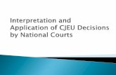 Effect of EU law in the Member States’ legal EJTN/Independent Seminars...Effect of EU law in the Member States’ legal orders Implementation of preliminary rulings Direct effect
