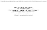 INSTRUCTOR’S MANUAL TO ACCOMPANY ELEMENTARY SURVEYINGgeologicalengineering.weebly.com/uploads/2/...elementary_surveying... · 4 Preface The Instructor’s Manual has been prepared