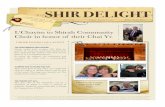 Shir Delight Spring 2012 - Home|  · PDF fileclothes and all those people in the audience ... over to Libby Tulin who does not have enough to do. ... Shir Delight Spring 2012