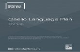 Gaelic Language Plan - National Galleries of Scotland · PDF fileGaelic Language Plan 2013-18 This plan has been prepared under Section 3 of the Gaelic Language (Scotland) Act 2005.