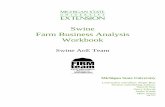 Swine Farm Business Analysis Workbook - Michigan … Farm Business Analy… ·  · 2012-08-30Swine . Farm Business Analysis . Workbook . Swine AoE Team . ... This financial analysis