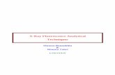 X-Ray Fluorescence Analytical Techniques - CNSTN V1.pdf · CONTENT SECTION I: Basic in X-Ray Fluorescence I. History of X-Ray Fluorescence II. Introduction III. Physics of X-Rays
