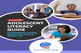 Adolescent Literacy Guide -  · PDF fileADOLESCENT LITERACY GUIDE A Professional Learning Resource for Literacy, Grades 7-12 Revised 2016