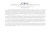 TECHNICAL ENGINEERING CONSULTANTS, · PDF fileTECHNICAL ENGINEERING CONSULTANTS, LLC ... established in 1984 to provide engineering and associated services to the oil ... Technical
