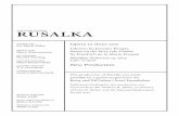 rusalka - metopera.org Piano of the ... Hans Christian Andersen’s The Little Mermaid and other folktales.The opera was ... The orchestral score of Rusalka is magically ...