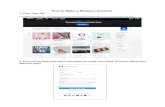 How to Make a Behance   to Make a Behance Account 1. Click "Sign Up" *For additional assistance, visit:  Behance­Knowledge