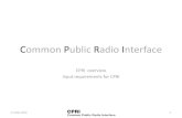 Common Public Radio Interface - IEEE 802ieee802.org/1/files/public/docs2015/liaison-CPRI_Tdoc_1124... · – Huawei, – NEC, ... Common Public Radio Interface. Layer 1. Layer 2.