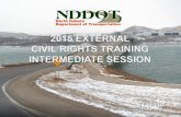 General Housekeeping - North Dakota Department of · PDF file · 2015-03-03I am Diane Laub, Director of NDDOT Civil Rights Division. \爀屲Since we do\൮’t know where you are,