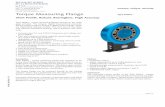 Torque Measuring Flange Type 4504A - Motion Control ... 1/7 Torque Measuring Flange Short Profile, Robust, Bearingless, High Accuracy This information corresponds to the current state