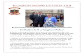 RUABON NEWS LETTER 128 -  · PDF fileRUABON NEWS LETTER 128 ... Invitation to Buckingham Palace ... The competition was won by Barbara Taylor with Yve and Veronica