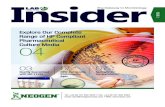Insider - Neogenfoodsafety.neogen.com/pdf/newsletters/uk/labm_issue2.pdf · The Gateway to Microbiology 03 ISSUE 2 What is ISO 11133? ISO 11133:2014 is a standard that focuses on