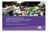 LABOUR RIGHTS IN UNILEVER’S SUPPLY CHAIN - Oxfam · PDF fileLABOUR RIGHTS IN UNILEVER’S SUPPLY CHAIN From compliance towards good practice An Oxfam study of labour issues in Unilever’s