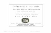 CH. 255 Invitation to Bid February 2015 FWC 17/18-50C, · PDF fileCH. 255 Invitation to Bid – February 2015 ... invitation to bid and the Construction Plans in ... and compacting