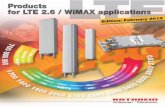 LTE 2.6 / WiMAX - ais - Anglais/LTE2...LTE 2.6/WiMAX/LG&MM/MST February 2012 - 3 - 800 10805 4XPol 790-862 MHz 880-960 MHz 1710-2170 MHz 2490-2690 MHz 65° 65° 65° 65° 16dBi 16dBi