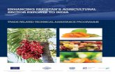 ENHANCING PAKISTAN’S AGRICULTURAL … PAKISTAN’S AGRICULTURAL SECTOR EXPORTS TO INDIA TRADE RELATED TECHNICAL ASSISTANCE PROGRAMME THE TRTA II PROGRAMME IS FUNDED BY THE PROGRAMME