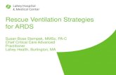 Rescue Ventilation Strategies for ARDS - Vanderbilt ... Use current evidence to define Acute Respiratory Distress Syndrome (ARDS) Describe conventional therapy for ARDS Describe the