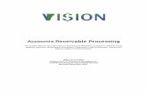 Accounts Receivable Processing - Home Pagefinance.vermont.gov/.../FIN-Accounts_Receivable_Processing.pdf · VISION 8.8 Accounts Receivable Manual . ... Accounts Receivable Processing