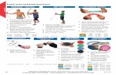hand, wrist and body exercisers · PDF fileincludes a wall chart and DVD length ... Bodyblade ® exerciser use ... exercise sheet is held in place by two locking rings
