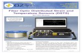 Fibre OptiC Distributed Strain and Temperature · PDF fileFiber Optic Distributed Strain and Temperature ... OZ Optics’ Foresight™ series of fiber optic Distributed Strain and