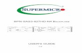 USeR'S GUIDe - Super Micro Computer, Inc. Home Page · PDF fileMH23 MH25 MH19 MH20 MH21 MH22 JP40 JP39 JP36 JP38 D11 ... The information in this User’s Manual has been carefully