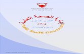 Kingdom Of Bahrain Ministry of Health - moh.gov.bh · PDF fileKingdom Of Bahrain . Ministry of Health . 2014 . Public Health Annual Report 2014 2 . Public Health ... Consumer Product