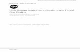 High-Pressure Angle Gears: Comparison to Typical - NASA · PDF fileHigh-Pressure Angle Gears: Comparison to ... High-Pressure Angle Gears: Comparison to Typical ... As the pressure