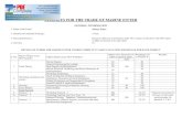 SYLLABUS FOR THE TRADE OF MARINE FITTER -  · PDF fileSYLLABUS FOR THE TRADE OF MARINE FITTER ... female joints 'T' joint, 'L' joint, 'V' joint, ... purpose of the tod,