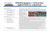 Sheboygan County Quilters’ Guild · PDF file01/08/2013 · Morning Star Judy Collins Membership Jackie Gugel, Barbara Dickman Needle Smith Terri Koch Program Bev Lee ... Mickey was