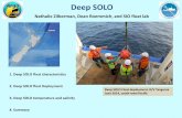 Deep SOLO - · PDF fileDeep SOLO Float characteristics Continuous profile to 500 m, at 2 dbar averaging bins, and then switch to discrete-mode: 5 dbar to 1000 m, 10 dbar to 2000 m,