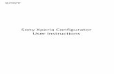 Sony Xperia Configurator User Instructions - Sony … document is published by Sony Mobile Communications Inc., without any warranty*. Improvements and changes to this text …