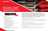 AMD FirePro™ W9100 Workstation Graphics · PDF file · 2016-04-14AMD FirePro™ W9100 Workstation Graphics The Ultimate 4K Experience for Next Generation Workstations Key Features: