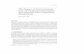 The Impact of Environmental Law on Corporate · PDF fileThe Impact of Environmental Law on Corporate Governance687 5 See Bodansky, ‘The Legitimacy of International Governance: A