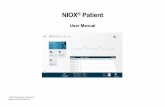 NIOX Patient User Manual US NIOX Patient User Manual...Chapter 3 Installation and setup 8 000818-02 NIOX® Patient User Manual US Start Admin, select Database & Setup. If the database