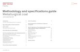 Methodology and specifications guide Metallurgical · PDF fileMethodology and specifications guide Metallurgical coal Latest update: March 2018 . Methodology and specifications guide