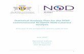 Statistical Analysis Plan for the HQIP commissioned ... Statistical... · Statistical Analysis Plan for the HQIP commissioned RCOphth NOD Cataract ... NCAPOP National Clinical Audit