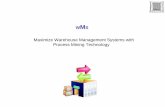 Maximize Warehouse Management Systems with Process · PDF fileWMS Terminology Wave – Loop through a set of documents and create optimized tasks for picking, put away etc., taking