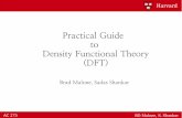 Practical Guide to Density Functional Theory (DFT)projects.iq.harvard.edu/files/ac275/files/practical_guide_to_dft.pdfPractical Guide to Density Functional Theory (DFT) ... Since the