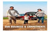OUR BUSINESS & COMMITMENTS - Cooper Tire & …coopertire.com/CooperTiresCorporate/media/Documents/Sustainability/...SUSTAINABILITY REPRT 2013 7 OUR BUSINESS AND COMMITMENTS ABOUT COOPER